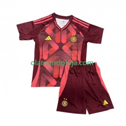 Camisola Alemanha Criança Equipamento Segundo 2025 Manga Curta